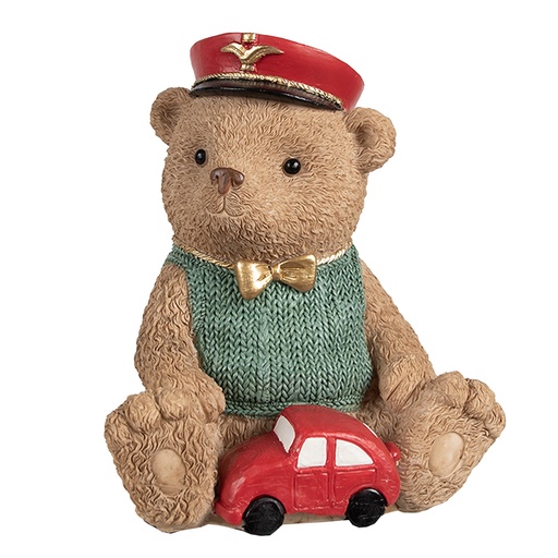 Spaarpot beer 15x13x19 cm