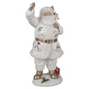 Decoratie kerstman 21x23x43 cm