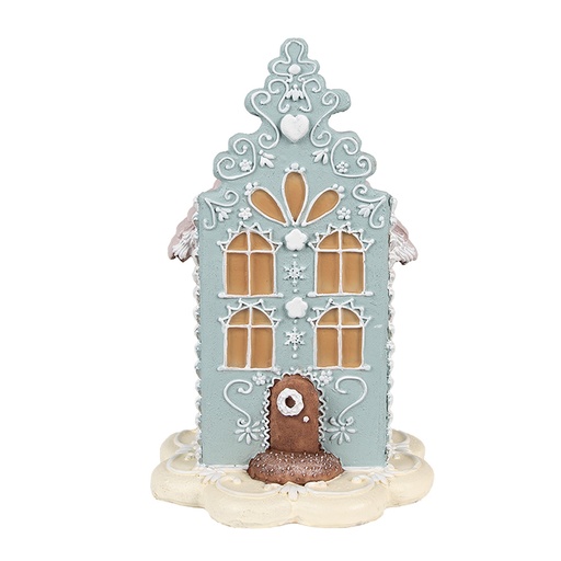 Decoratie huis 13x13x20 cm