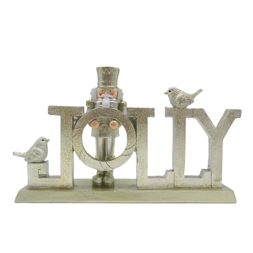 Decoratie Jolly 18x4x11 cm