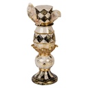 Decoratie konijn 12x10x28 cm