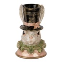 Decoratie konijn 18x15x29 cm