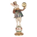 Decoratie konijn 17x11x35 cm