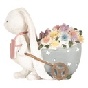 Decoratie konijn 11x6x10 cm