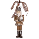 Decoratie hanger notenkraker 4x2x13 cm