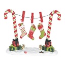 Decoratie zuurstokken 32x10x25 cm