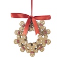 Decoratie hanger peperkoekpoppen 10x2x10 cm