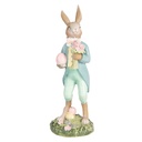 Decoratie konijn 5x5x13 cm