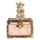 Decoratie konijn 12x8x16 cm