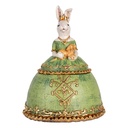 Juwelendoosje konijn 18x15x24 cm