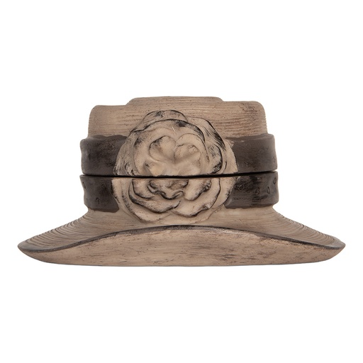 Juwelendoosje hoed Ø 22x11 cm