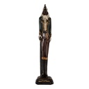 Decoratie haan 7x7x31 cm