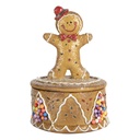 Doosje met peperkoekpop Ø 7x11 cm