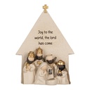 Kerstgroep 16x6x21 cm