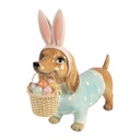 Decoratie hond 31x10x27 cm
