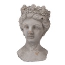 Bloempot hoofd 14x15x24 cm