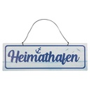 Tekstbord 30x1x10 cm