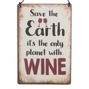 Tekstbord 10x1x15 cm