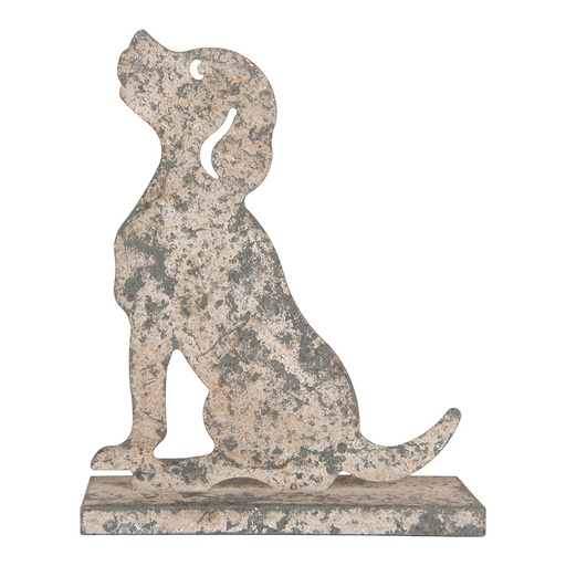 Decoratie hond 16x8x19 cm