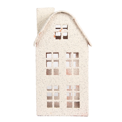 Decoratie huis 14x14x26 cm