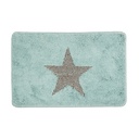 Tapis de bain Bleu 58x38x1 cm
