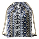 Sac Blanc Bleu 34x1x43 cm