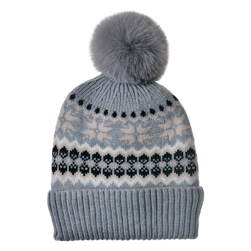 Muts 22x23 cm grijs