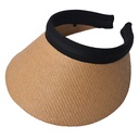 Sun Visors for Women Brown