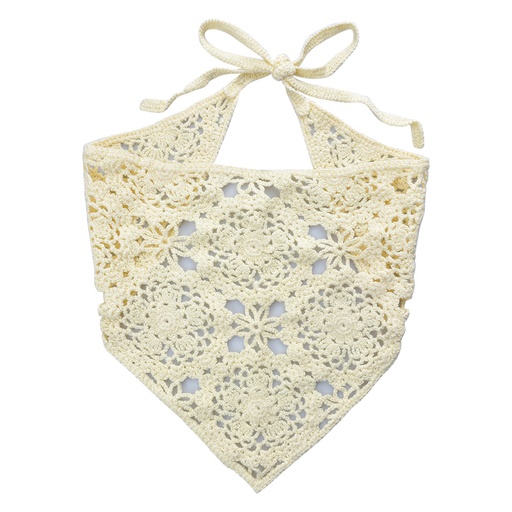 Kinder bandana 55 cm beige