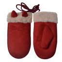 Gants d'hiver Enfant Rouge 10x20 cm