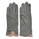 Handschoenen 9x23 cm grijs