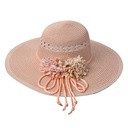 Hoed 56 cm roze