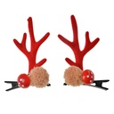 Haarspeld rood 5x2x7 cm (2)