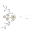 Haarspeld zilverkleurig 6x1x12 cm