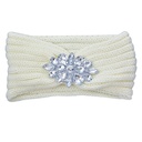 Hoofdband 10x22 cm wit
