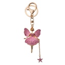 Sleutelhanger roze