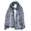 Sjaal 50x160 cm grijs