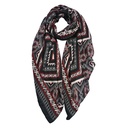 Sjaal 80x180 cm zwart