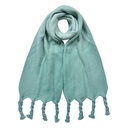Sjaal 32x220 cm groen