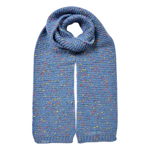 Sjaal 14x146 cm blauw