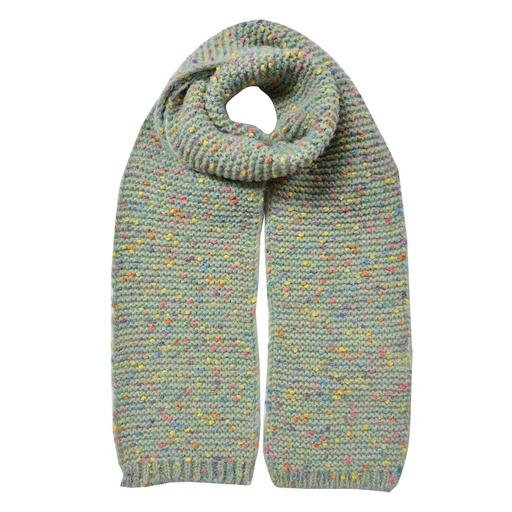 Sjaal 14x146 cm groen