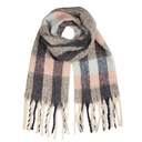 Sjaal 50x210 cm blauw