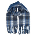 Sjaal 50x210 cm blauw