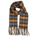 Sjaal 38x190 cm geel