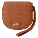 Portemonnee 11x10 cm bruin