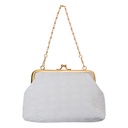 Portemonnee 8 cm wit