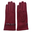 Handschoenen 8x24 cm rood