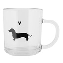 Theeglas 11x8x9 cm / 200 ml