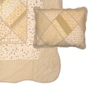 Bedsprei 180x250 cm / 1x kussensloop 50x70 cm
