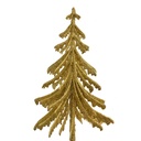 Décoration Arbre de Noël Couleur or 17x8x37 cm